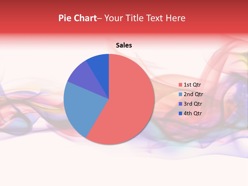 Light Background Flame PowerPoint Template