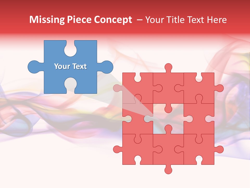 Light Background Flame PowerPoint Template