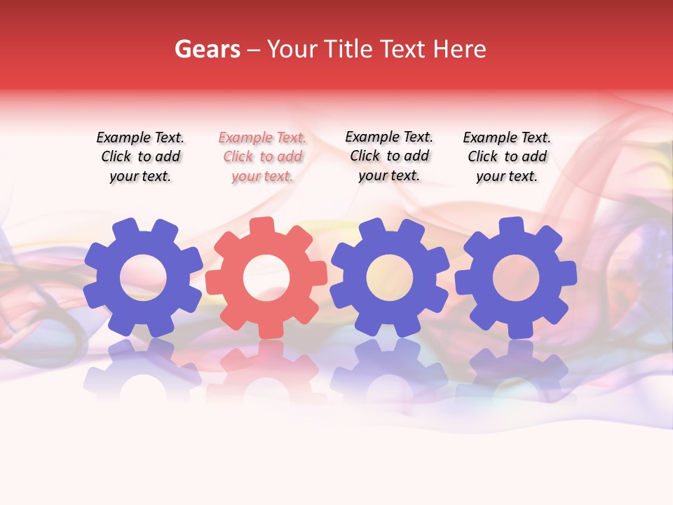 Light Background Flame PowerPoint Template