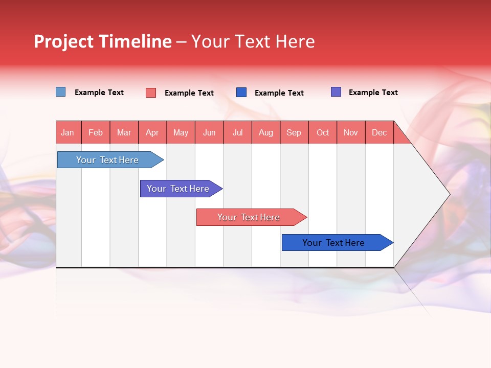 Light Background Flame PowerPoint Template