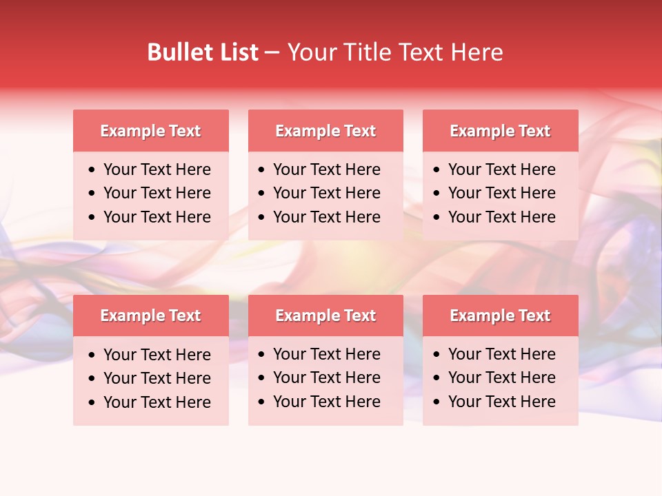 Light Background Flame PowerPoint Template