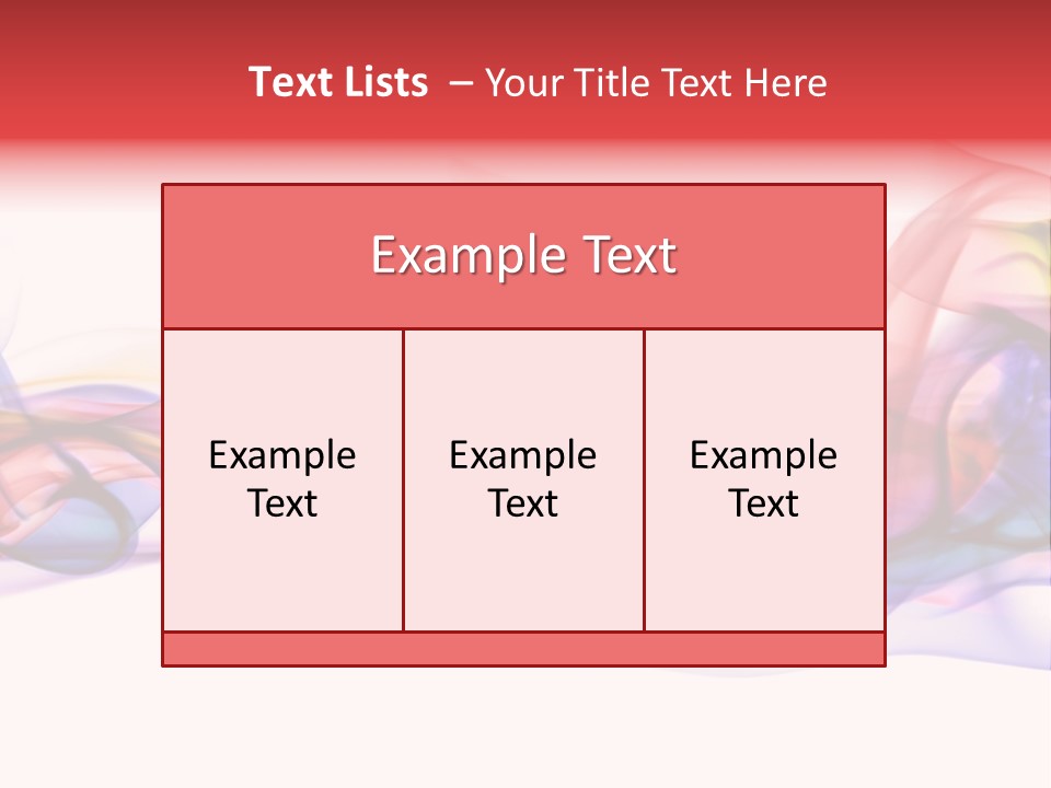 Light Background Flame PowerPoint Template