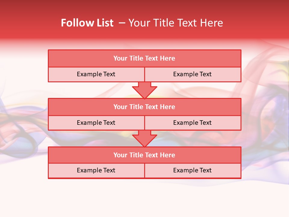 Light Background Flame PowerPoint Template