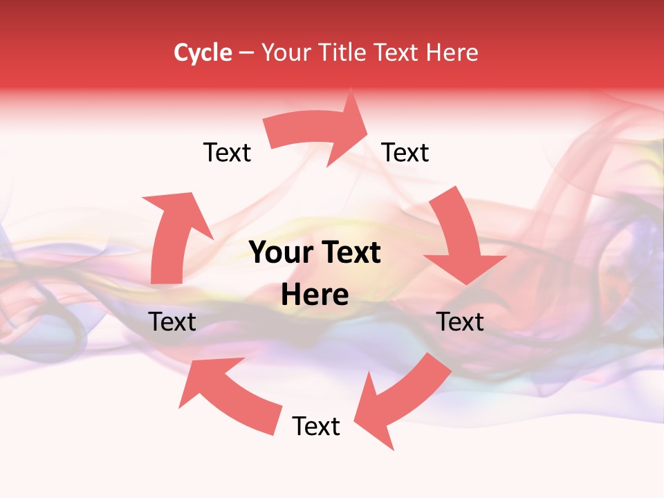 Light Background Flame PowerPoint Template