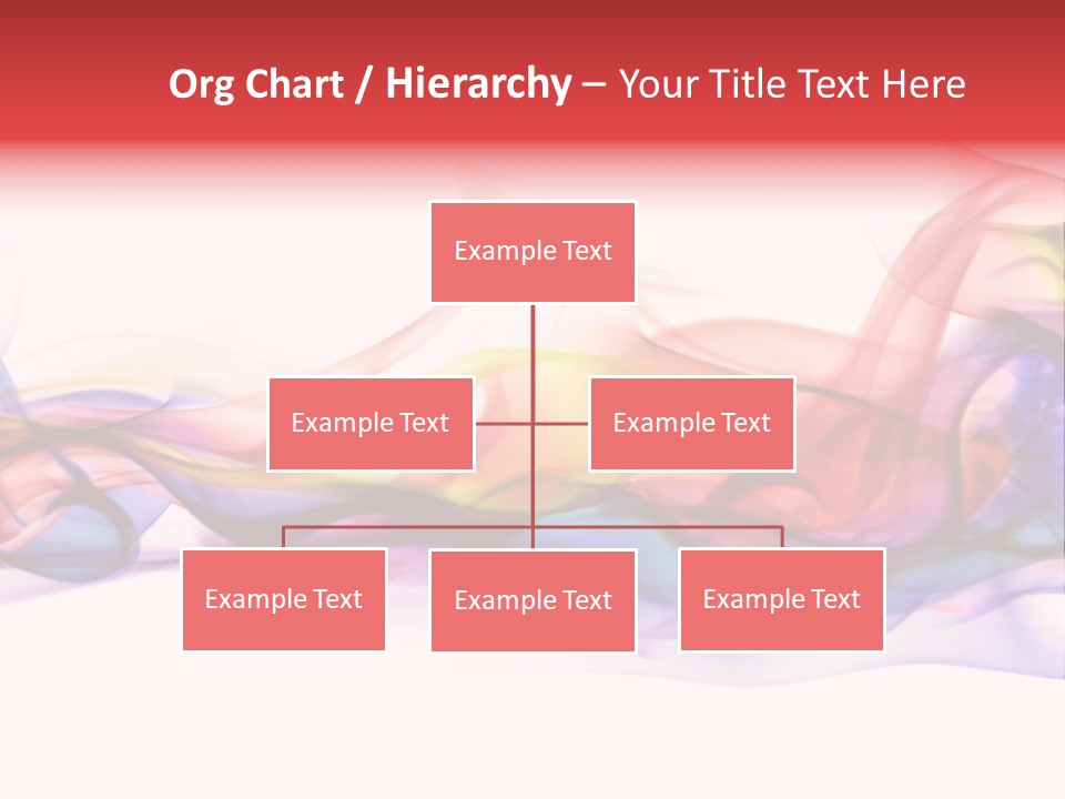 Light Background Flame PowerPoint Template