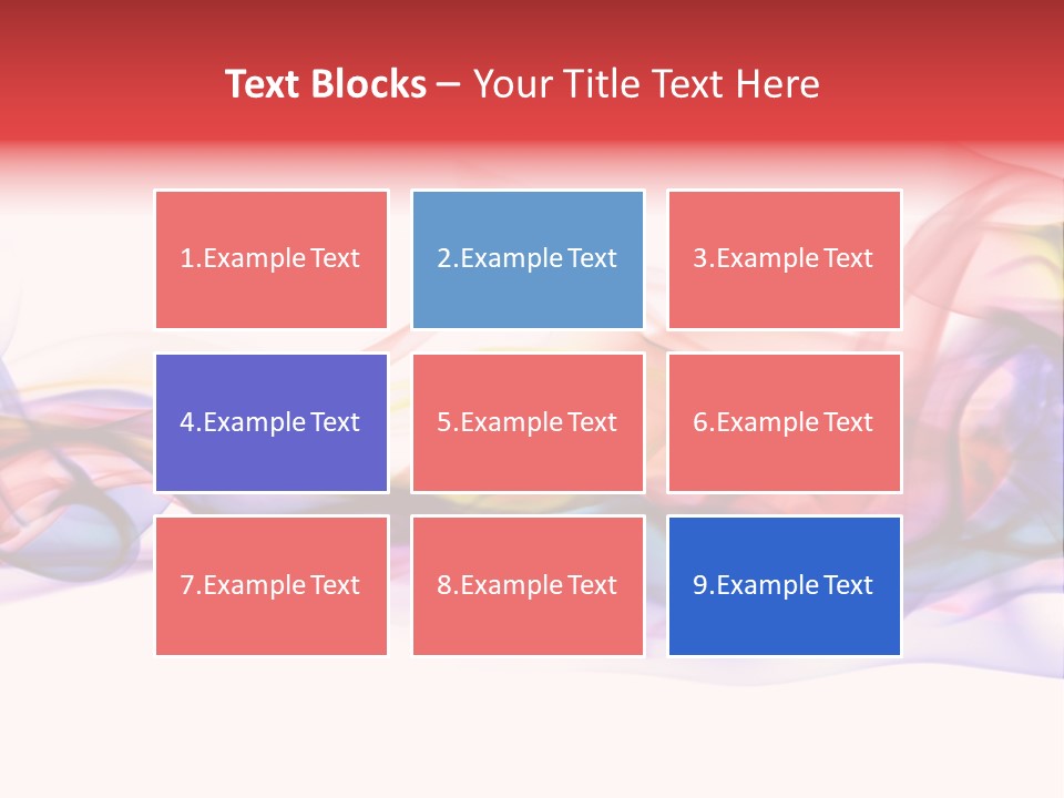 Light Background Flame PowerPoint Template