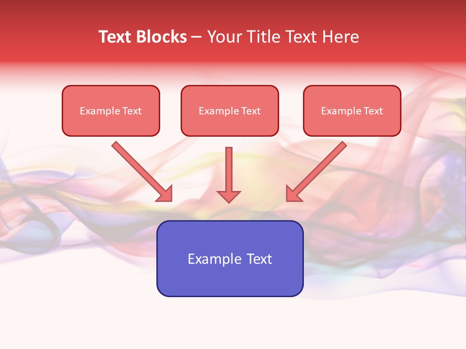 Light Background Flame PowerPoint Template