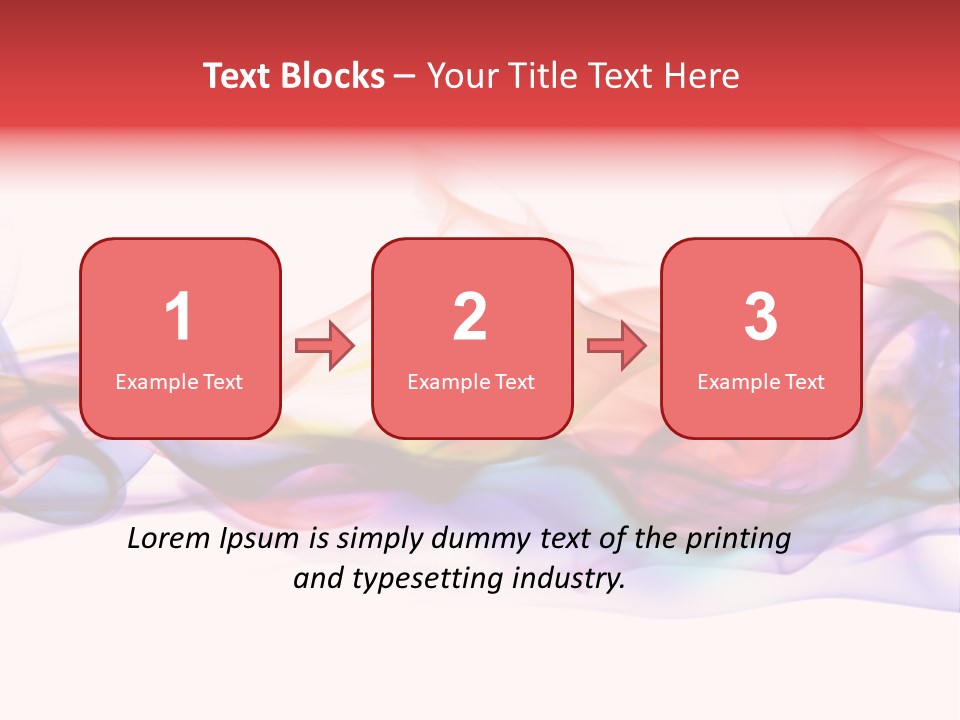 Light Background Flame PowerPoint Template