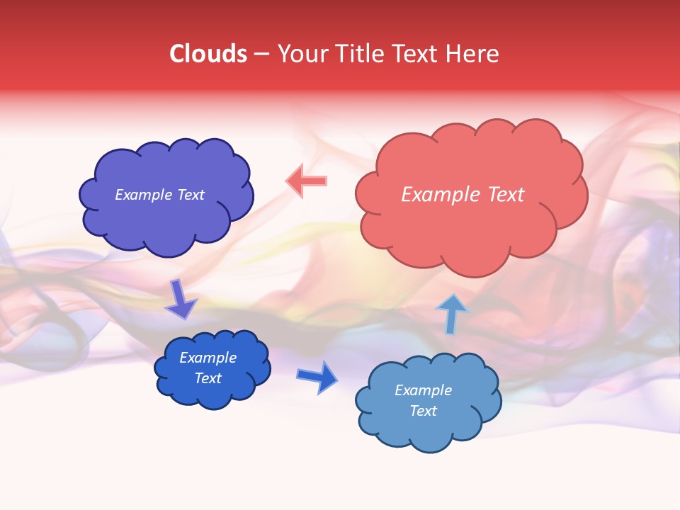 Light Background Flame PowerPoint Template
