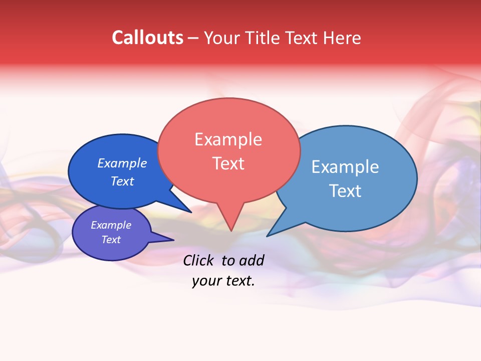Light Background Flame PowerPoint Template