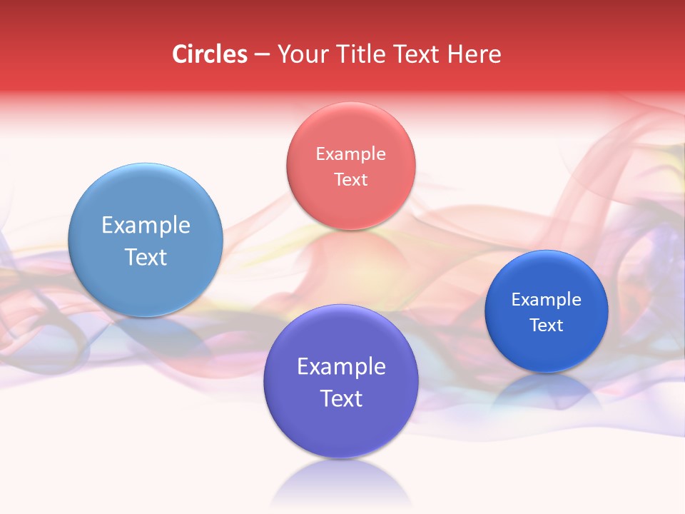 Light Background Flame PowerPoint Template