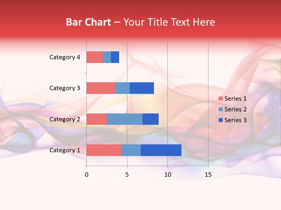 Light Background Flame PowerPoint Template