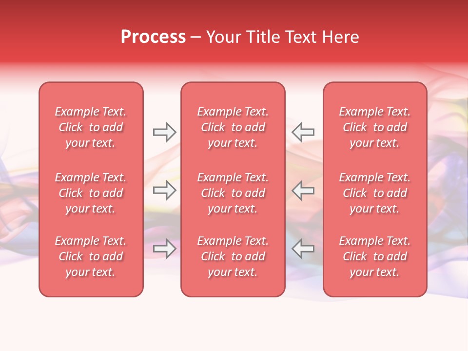 Light Background Flame PowerPoint Template