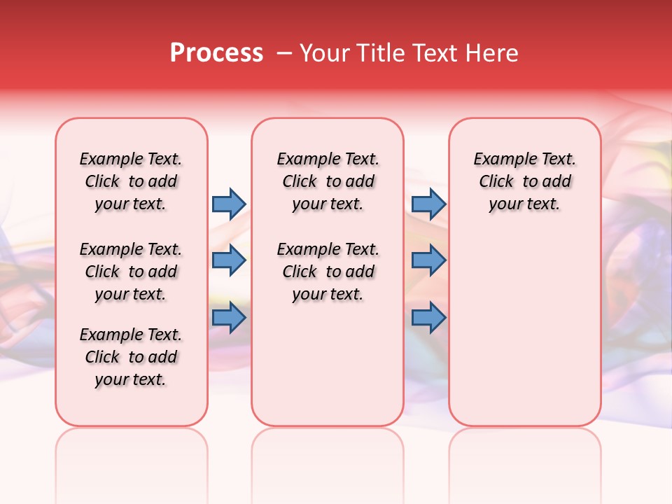 Light Background Flame PowerPoint Template