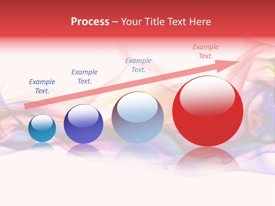 Light Background Flame PowerPoint Template