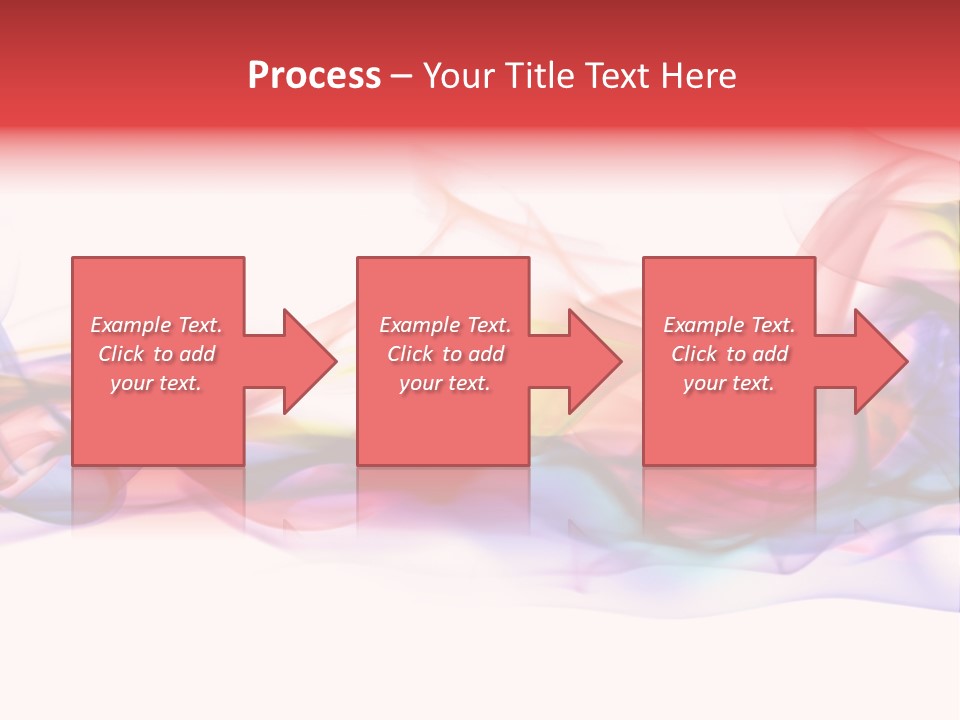 Light Background Flame PowerPoint Template