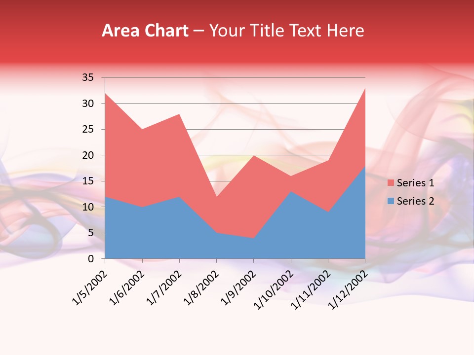Light Background Flame PowerPoint Template