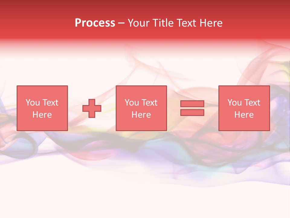 Light Background Flame PowerPoint Template