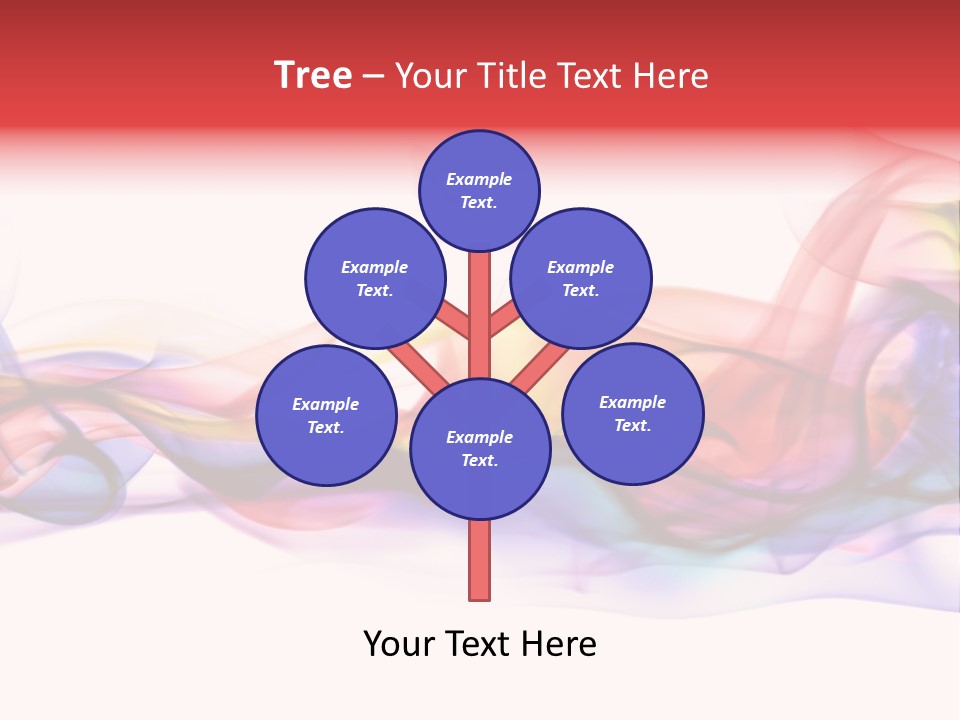 Light Background Flame PowerPoint Template