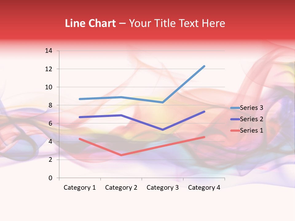 Light Background Flame PowerPoint Template