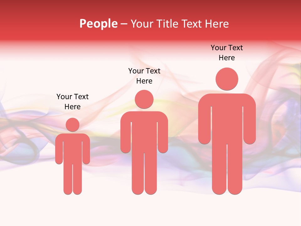 Light Background Flame PowerPoint Template