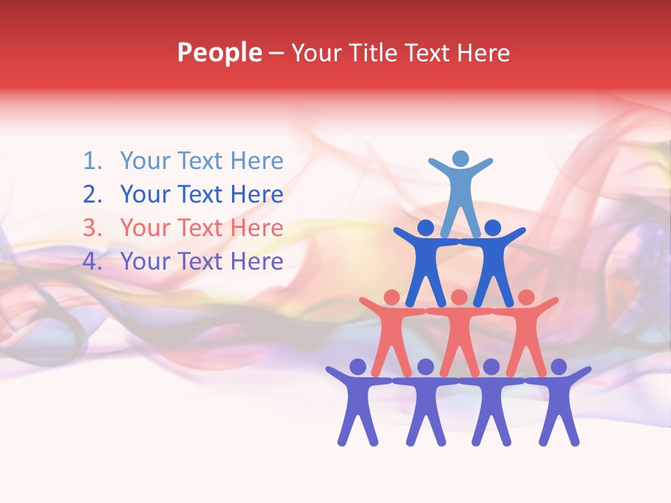 Light Background Flame PowerPoint Template