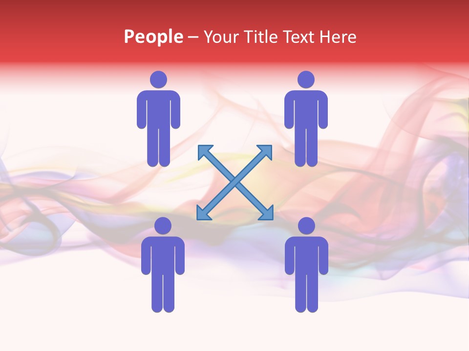 Light Background Flame PowerPoint Template