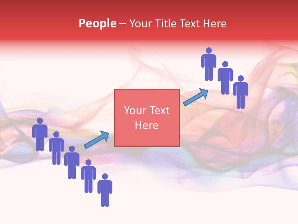 Light Background Flame PowerPoint Template