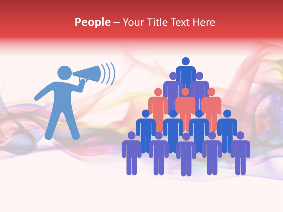 Light Background Flame PowerPoint Template