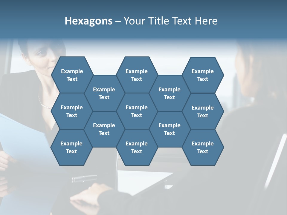 Caucasian View Attractive PowerPoint Template