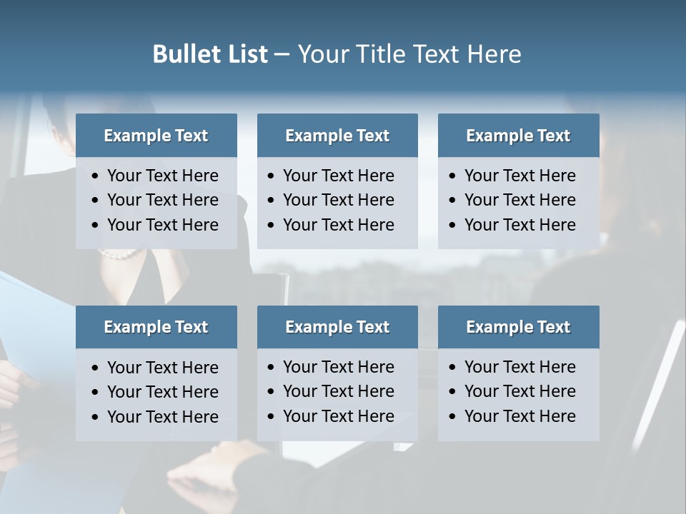 Caucasian View Attractive PowerPoint Template