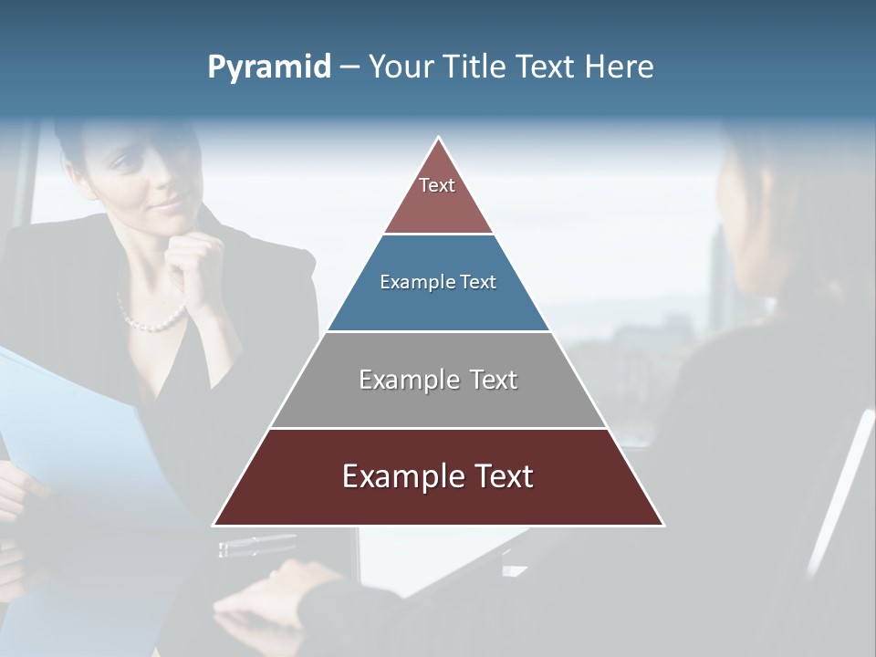 Caucasian View Attractive PowerPoint Template