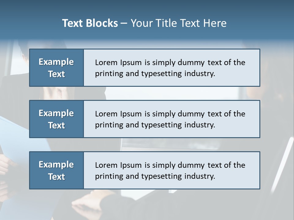 Caucasian View Attractive PowerPoint Template