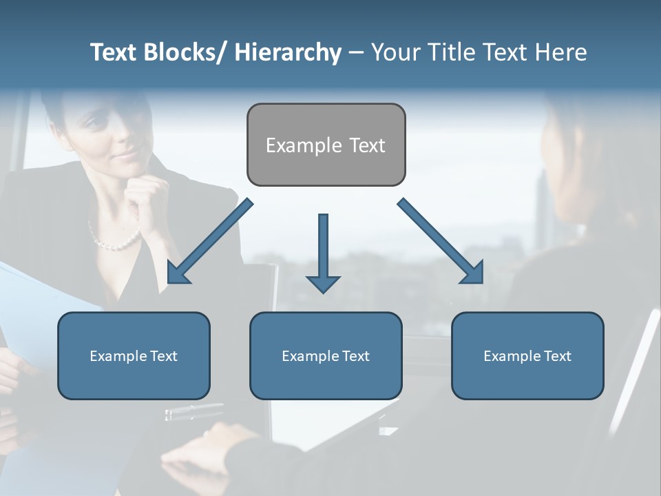 Caucasian View Attractive PowerPoint Template