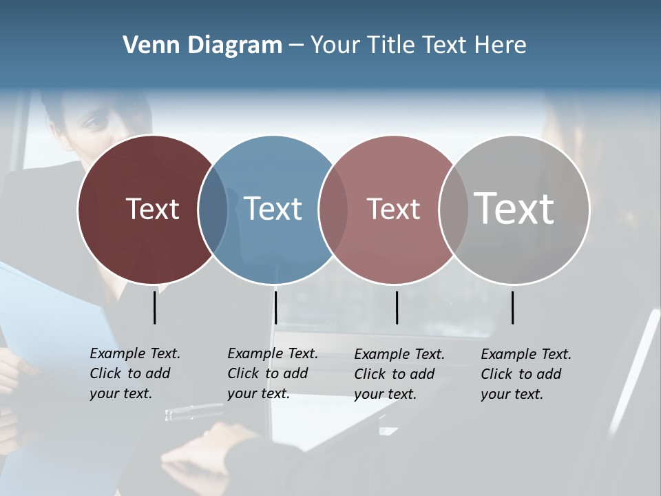 Caucasian View Attractive PowerPoint Template