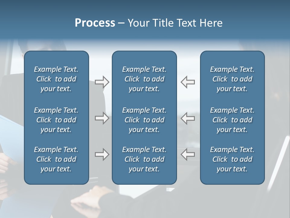 Caucasian View Attractive PowerPoint Template