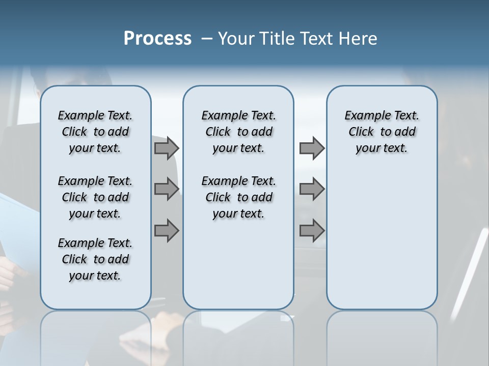 Caucasian View Attractive PowerPoint Template