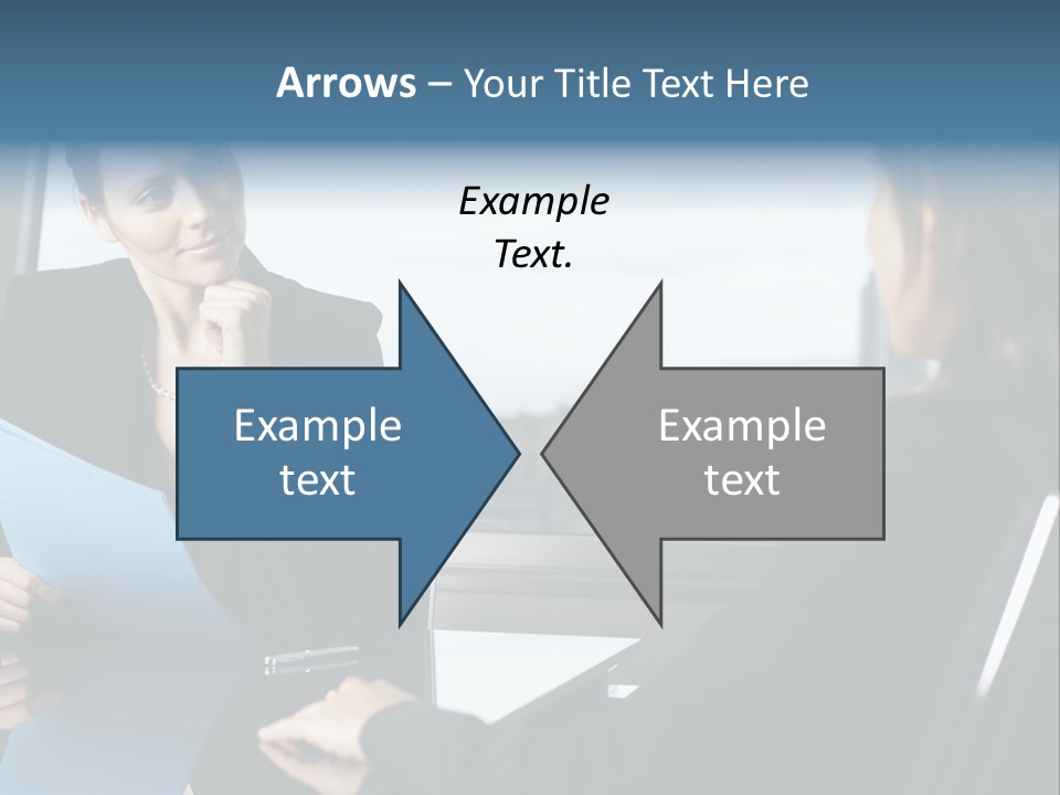 Caucasian View Attractive PowerPoint Template