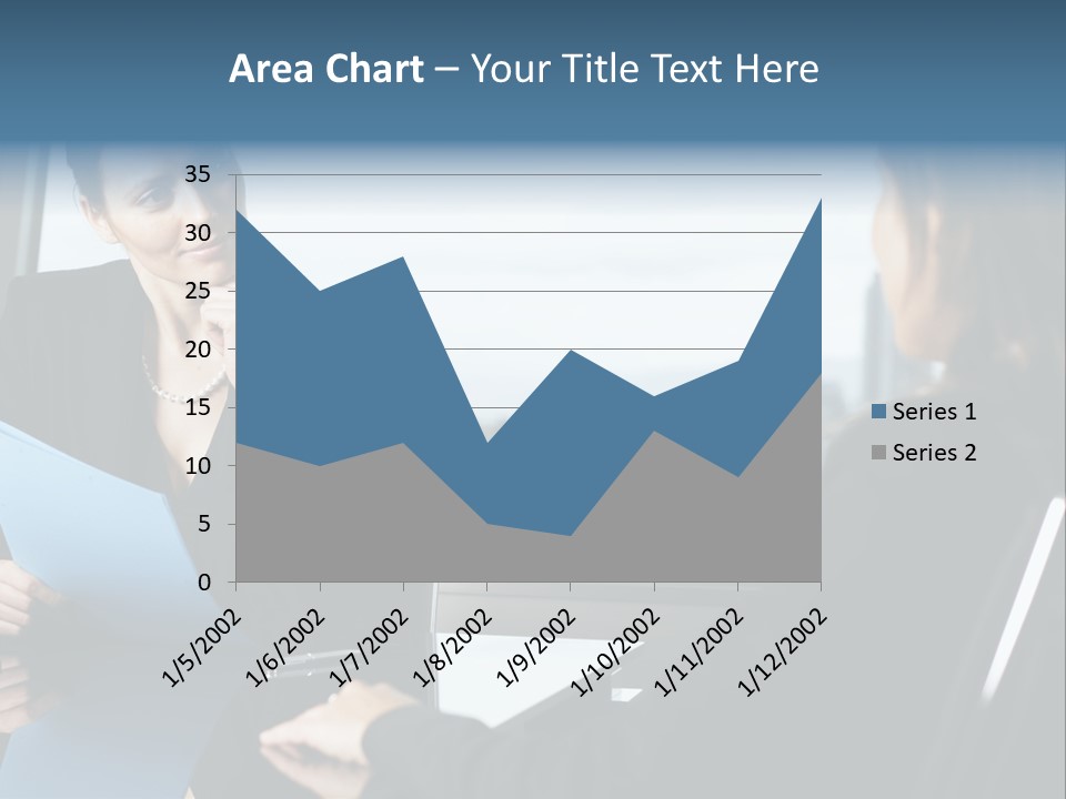 Caucasian View Attractive PowerPoint Template
