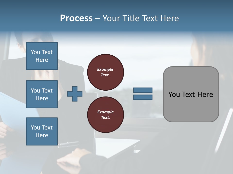Caucasian View Attractive PowerPoint Template