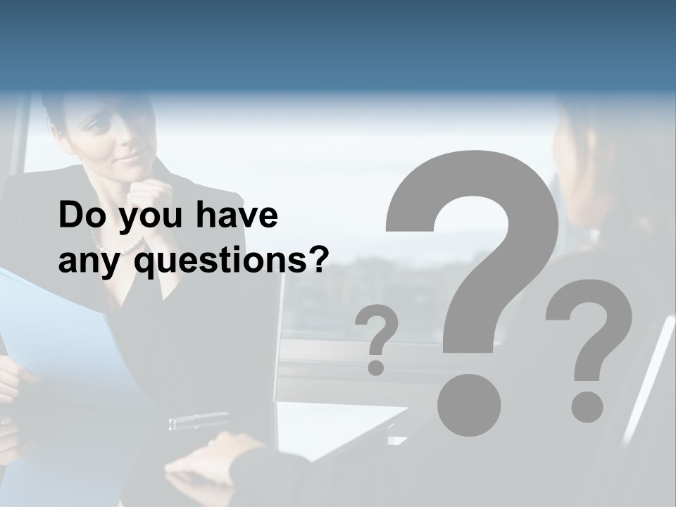 Caucasian View Attractive PowerPoint Template