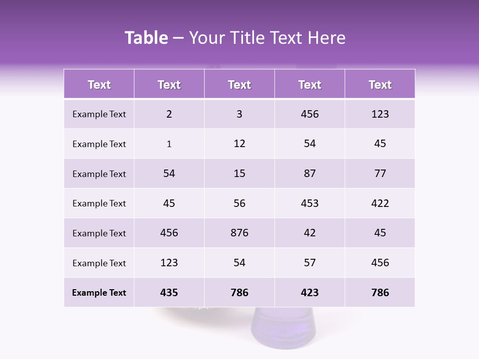 Isolated Woman Sprayer PowerPoint Template