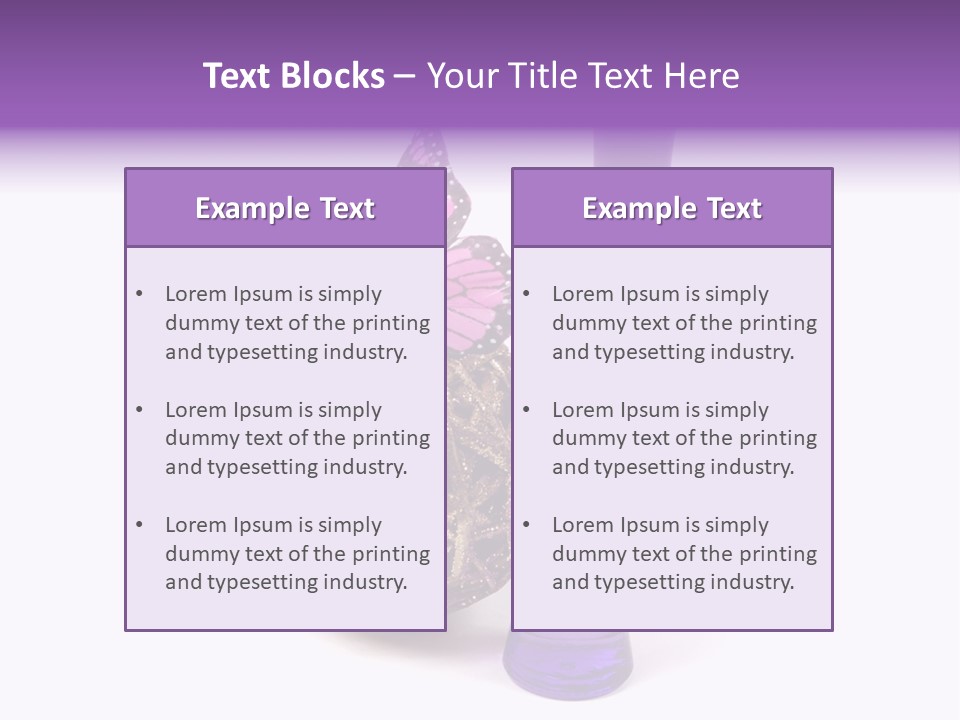 Isolated Woman Sprayer PowerPoint Template