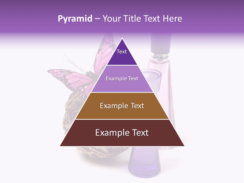 Isolated Woman Sprayer PowerPoint Template