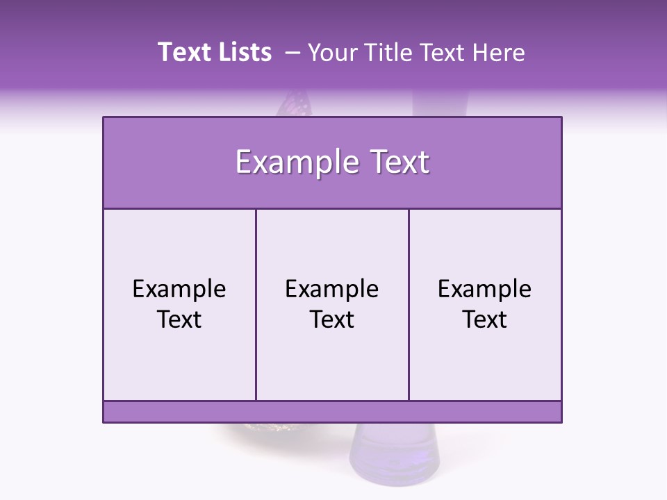 Isolated Woman Sprayer PowerPoint Template