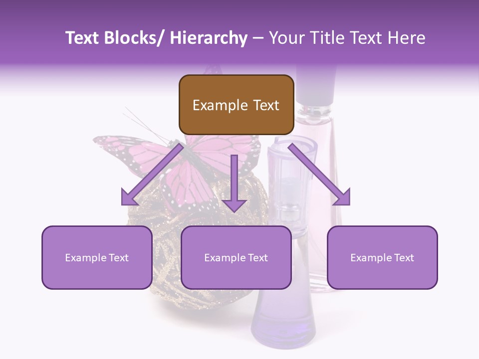 Isolated Woman Sprayer PowerPoint Template