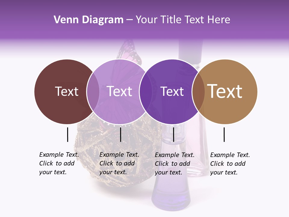 Isolated Woman Sprayer PowerPoint Template