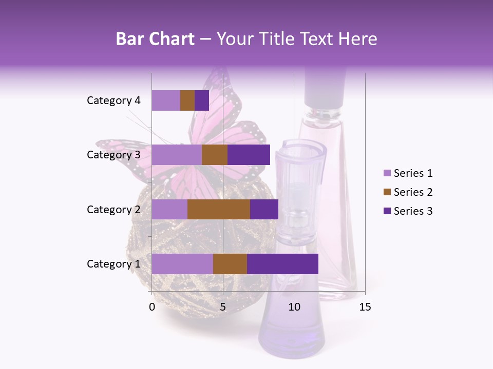 Isolated Woman Sprayer PowerPoint Template