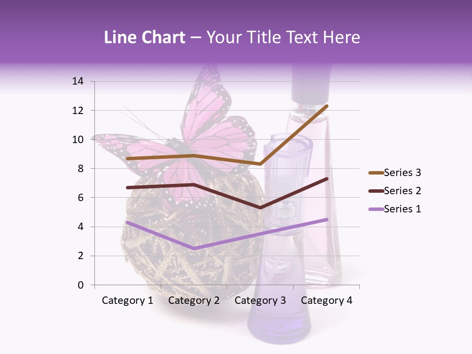 Isolated Woman Sprayer PowerPoint Template