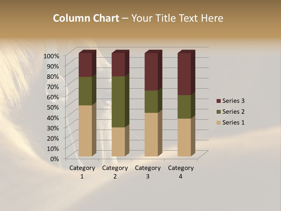 Face Stallion Outdoor PowerPoint Template